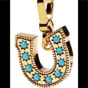 Gold Juicy Couture Horseshoe Charm